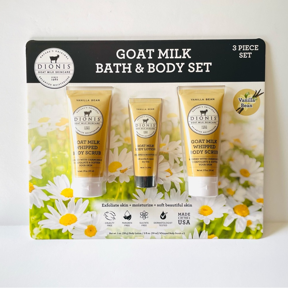 Dionis Goat Milk Bath & Body Set